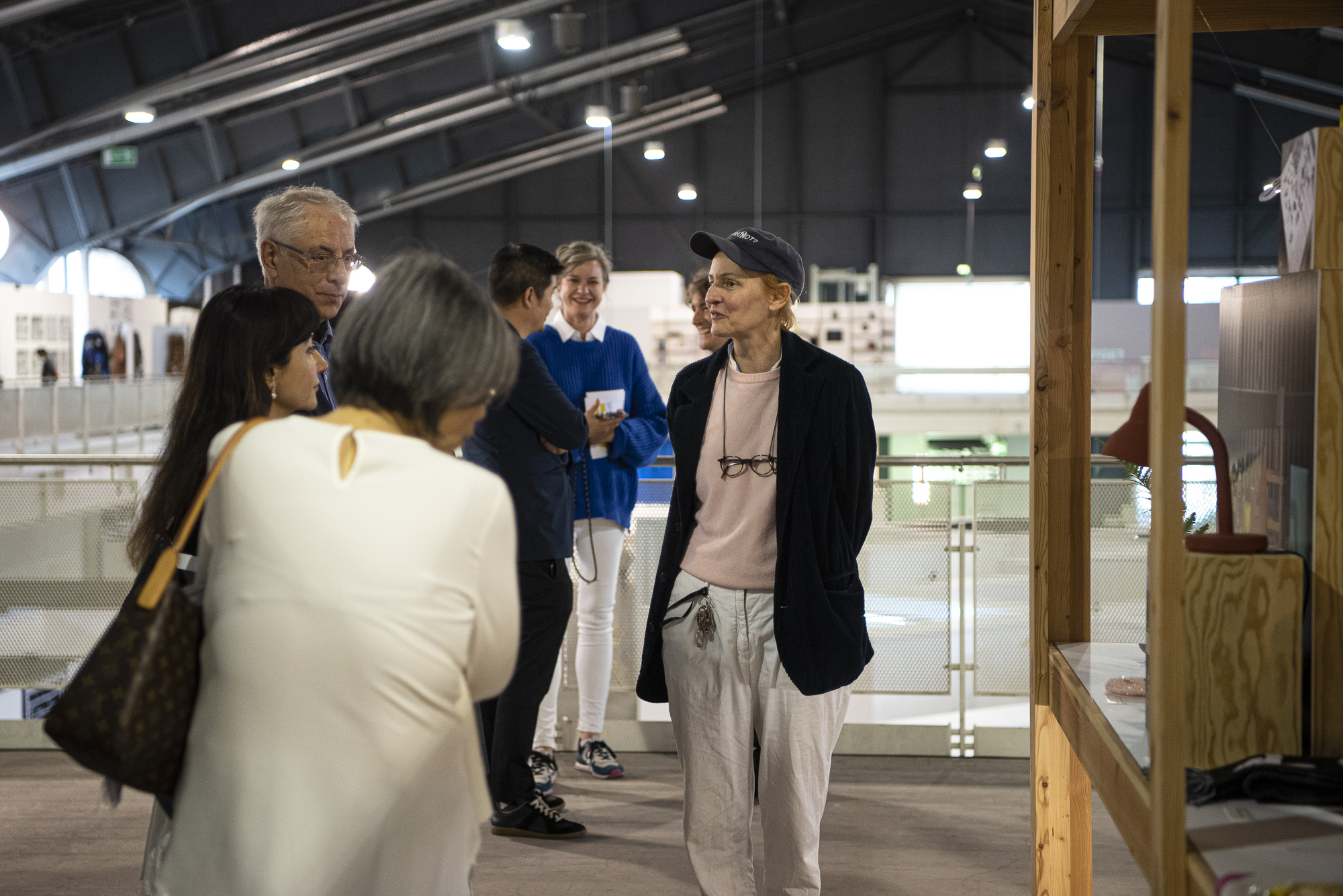 Official tour with Aric Chen (Artistic Director Design Miami Basel) and Jörg Boner (President of the Federal Design Commission)